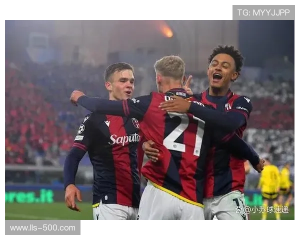 博洛尼亚球迷燃放烟火,主场气氛助球队制胜